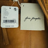 Free People Break of Dawn Backpack 100% Leather Cognac Tan Tooled Sun NWT