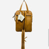 Free People Break of Dawn Backpack 100% Leather Cognac Tan Tooled Sun NWT